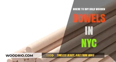 Best Spots to Buy Bold Wooden Dowels in NYC