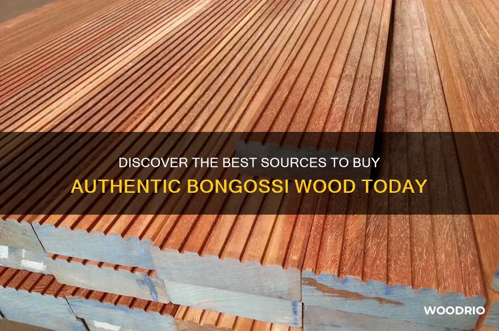 where to buy bongossi wood