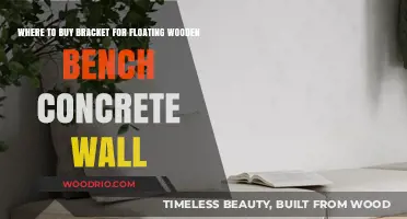 Best Places to Buy Brackets for Floating Wooden Bench Concrete Wall