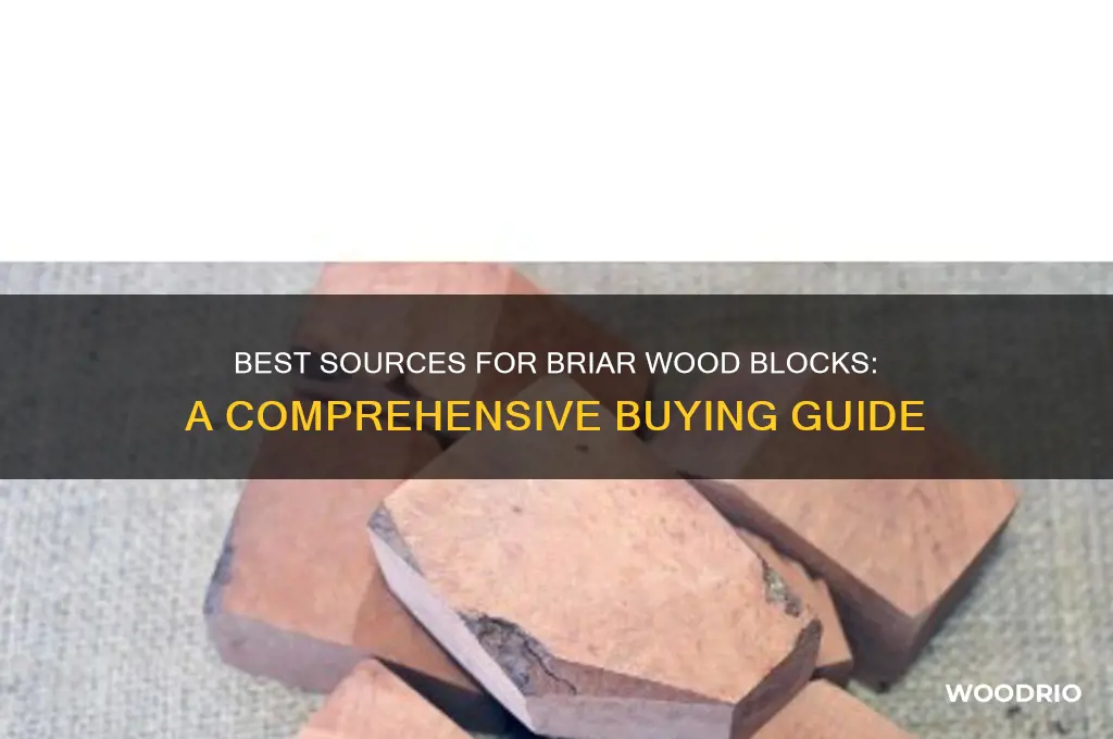 where to buy briar wood blocks