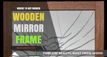 Where to Find and Buy Broken Wooden Mirror Frames for Repurposing
