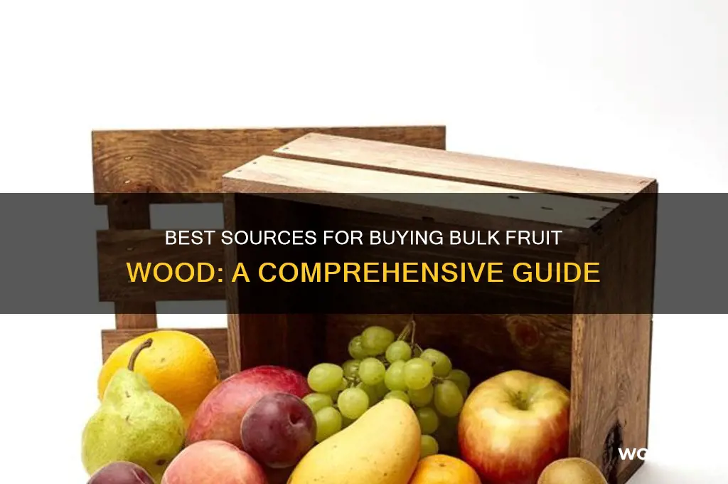 where to buy bulk fruit wood