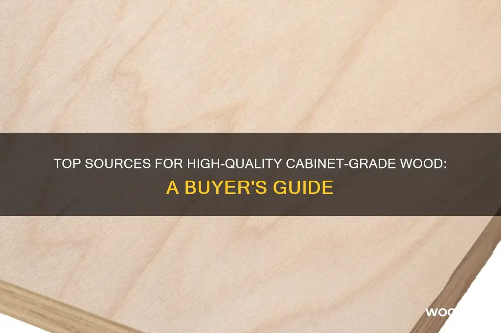 where to buy cabinet grade wood