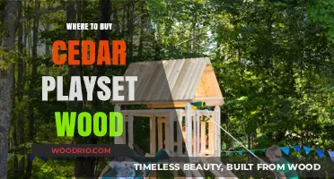 Best Places to Purchase Cedar Wood for Playsets: A Guide