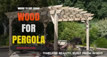 Best Places to Purchase Cedar Wood for Your Pergola Project