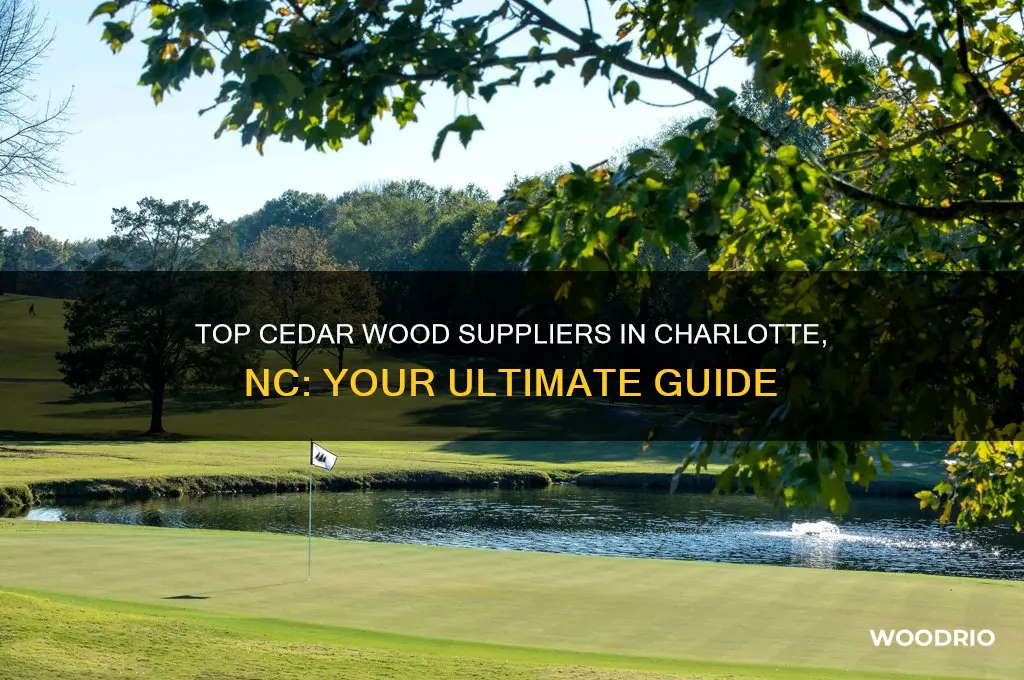 where to buy cedar wood in charlotte nc