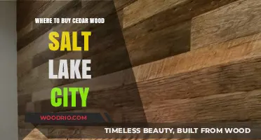 Best Places to Buy Cedar Wood in Salt Lake City