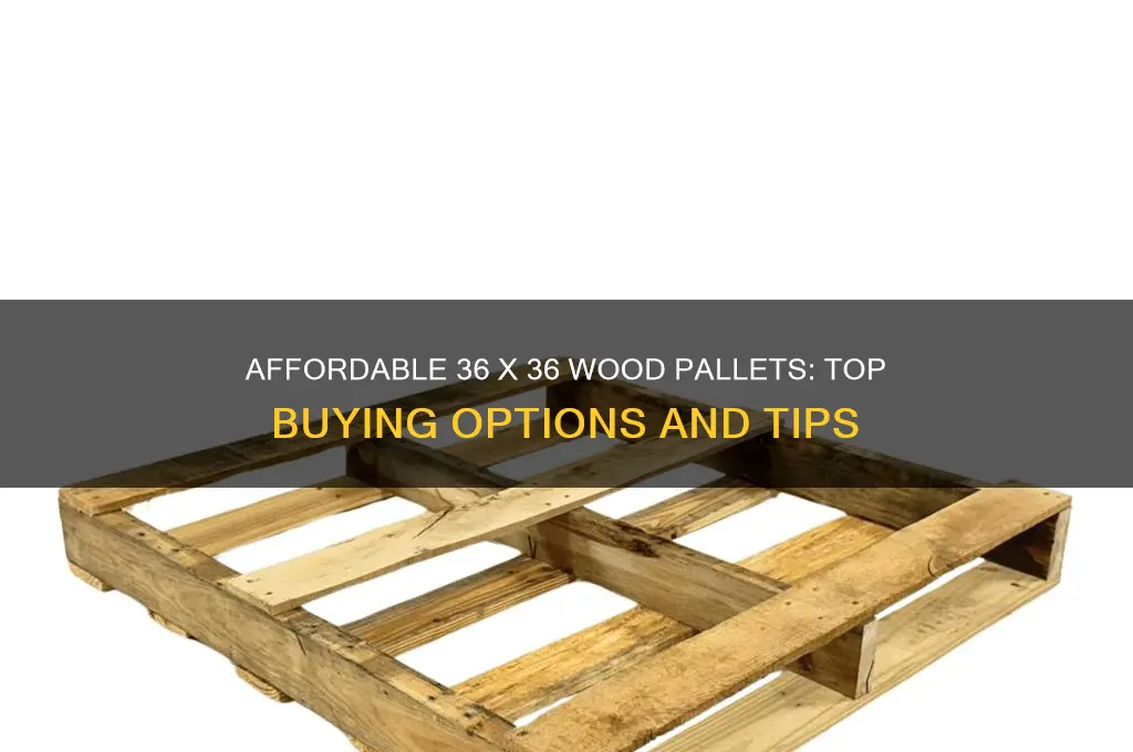 where to buy cheap 36 x 36 wood pallets