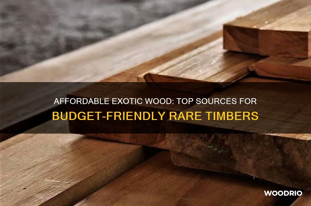 where to buy cheap exotic wood