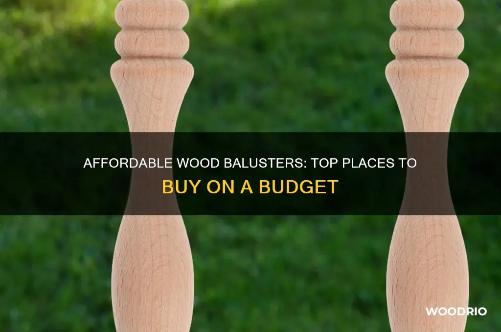 where to buy cheap wood balisters