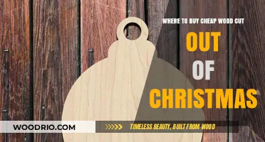 Affordable Christmas Wood Cutouts: Top Places to Shop This Season