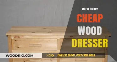 Affordable Wood Dressers: Top Places to Buy on a Budget