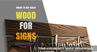 Affordable Wood Sources for Crafting Stunning DIY Signs Easily