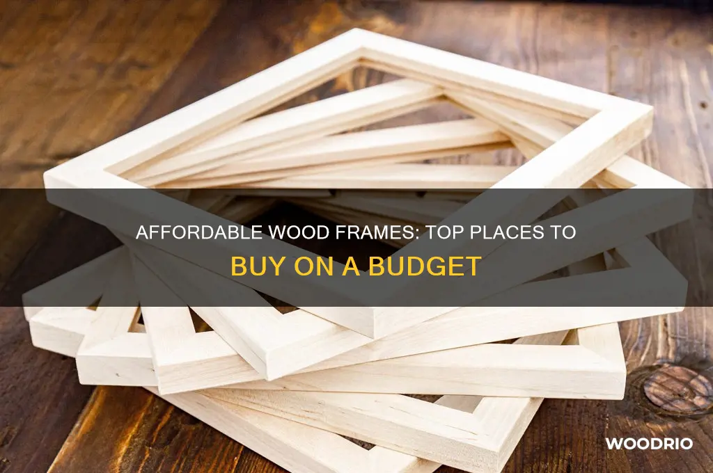 where to buy cheap wood frames