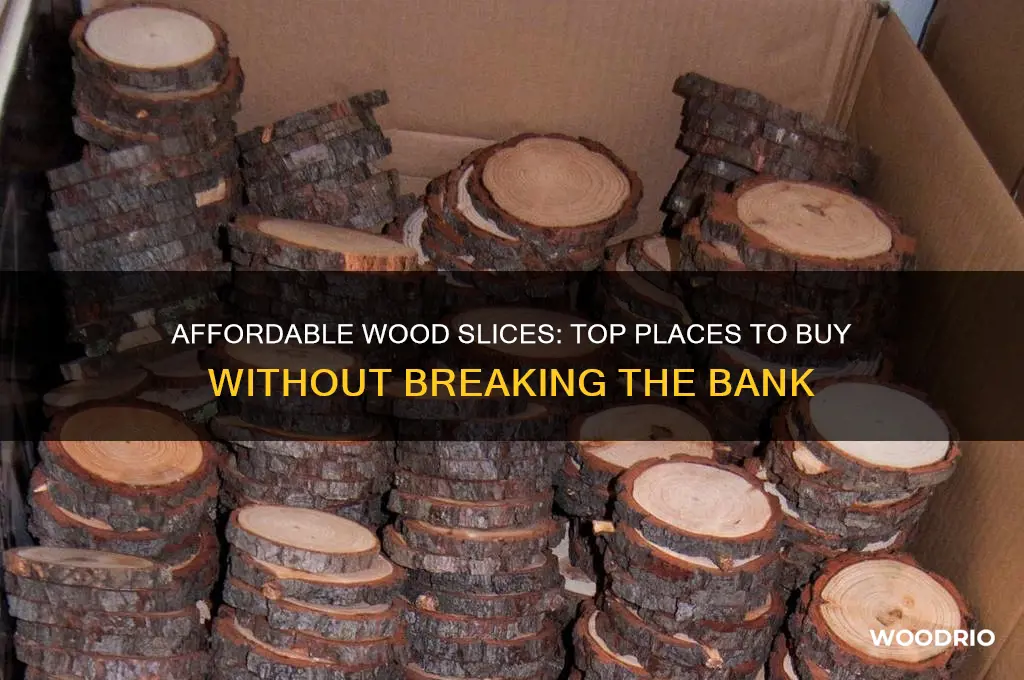 where to buy cheap wood slices