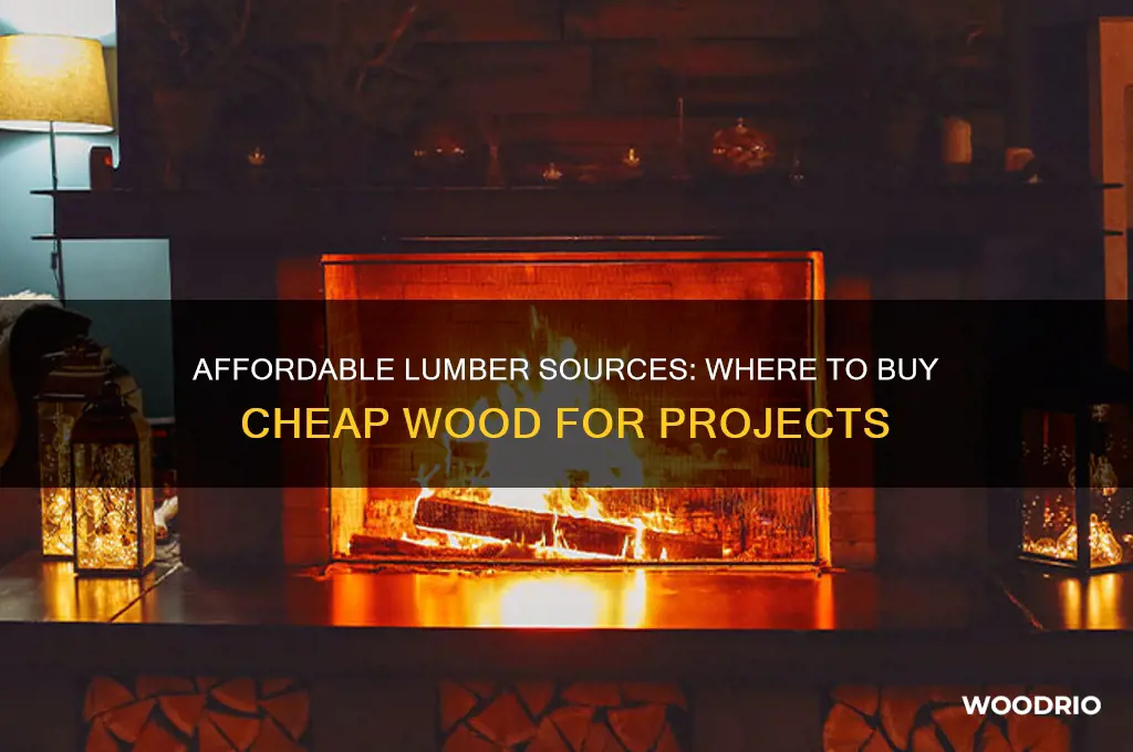 where to buy cheap wood