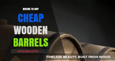 Affordable Wooden Barrels: Top Places to Buy on a Budget