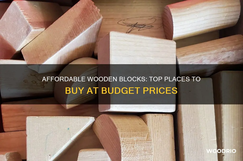 where to buy cheap wooden blocks