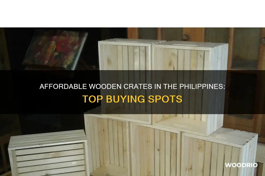 where to buy cheap wooden crates philippines