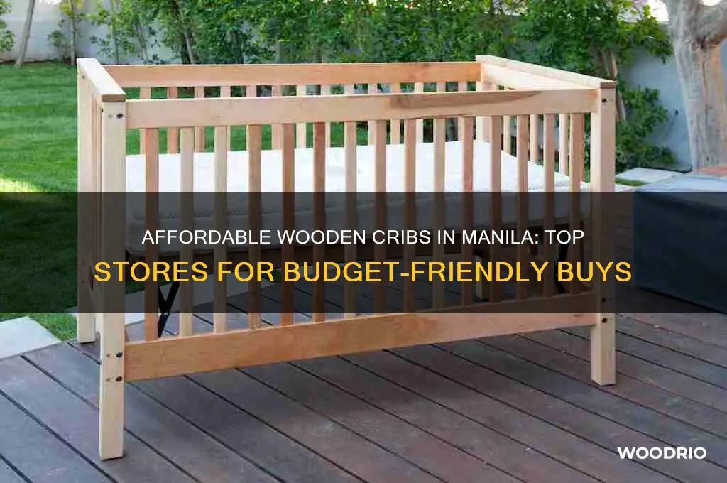 where to buy cheap wooden cribs in manila