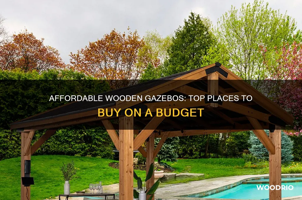 where to buy cheap wooden gazebos