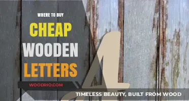 Affordable Wooden Letters: Top Stores for Budget-Friendly Craft Supplies