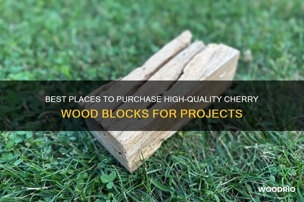 where to buy cherry wood blocks