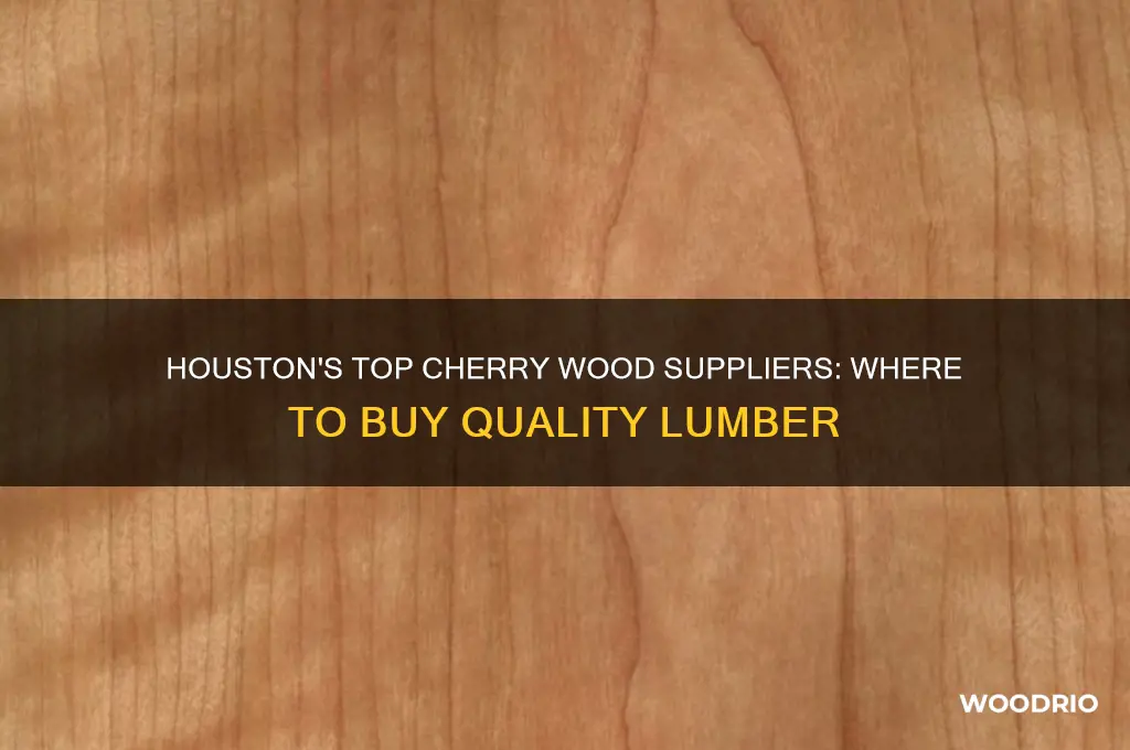 where to buy cherry wood in houston
