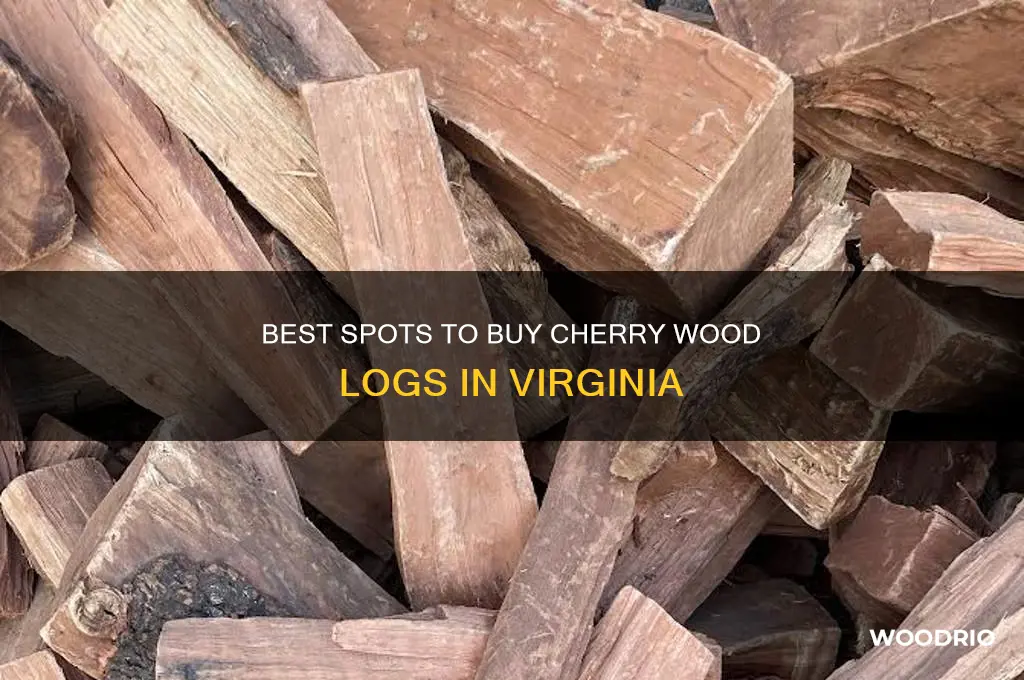 where to buy cherry wood logs in virginia