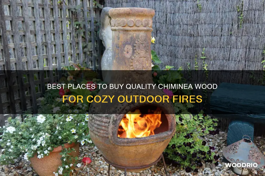 where to buy chiminea wood