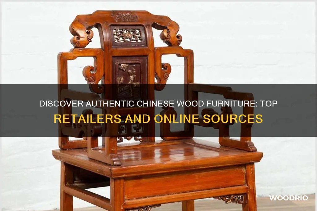 where to buy chinese wood furniture