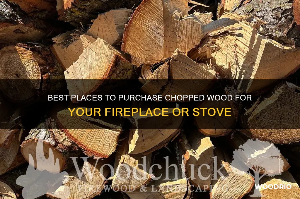 where to buy chopped wood