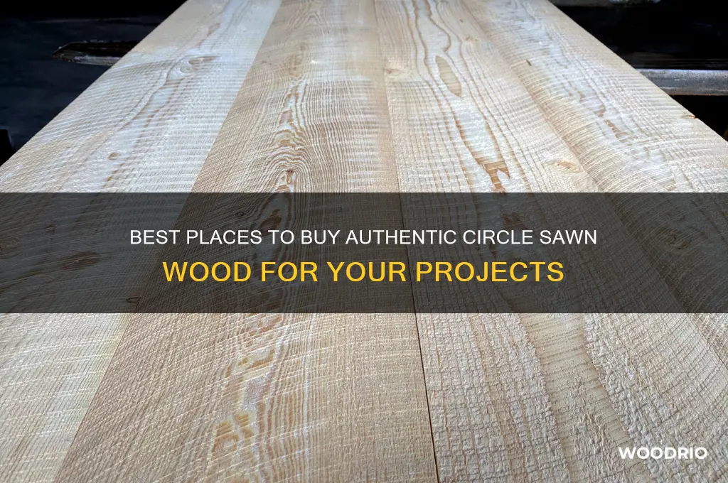 where to buy circle sawn wood