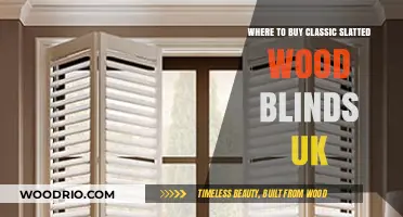 Top UK Retailers for Classic Slatted Wood Blinds: A Buyer's Guide