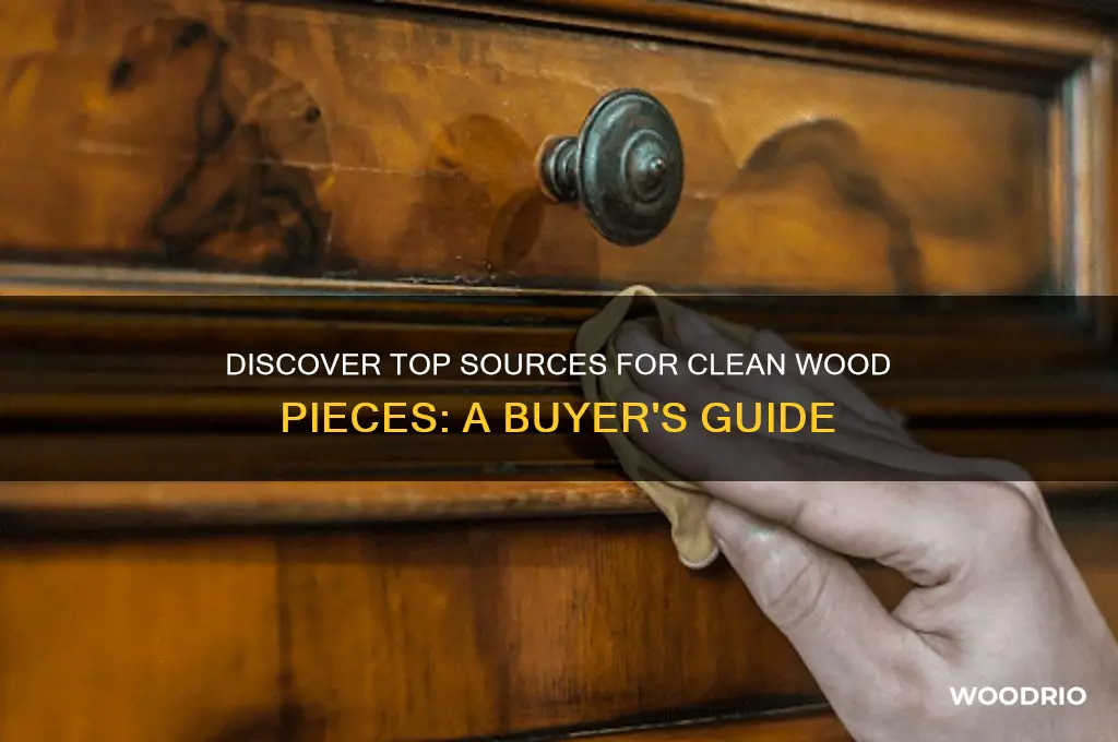 where to buy clean wood pieces