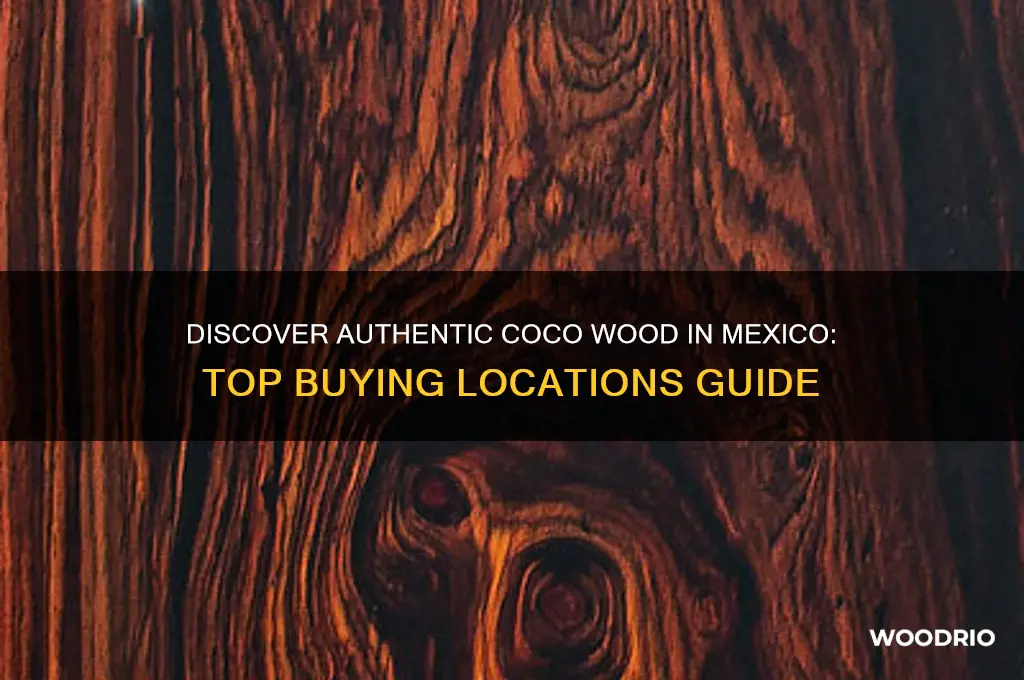 where to buy coco wood mexico