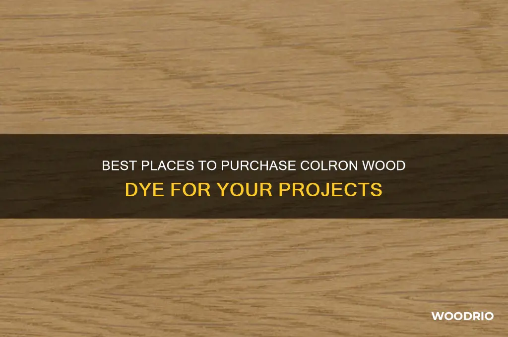where to buy colron wood dye