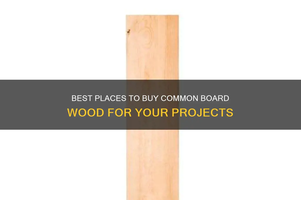 where to buy common board wood