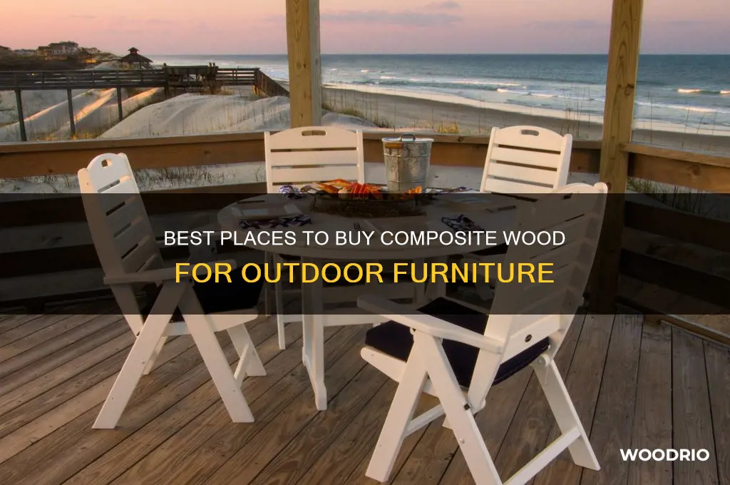 where to buy composite wood for outdoor furniture