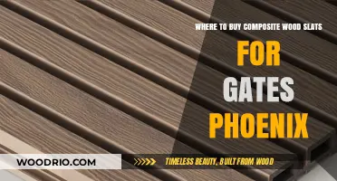 Best Places to Buy Composite Wood Slats for Gates in Phoenix