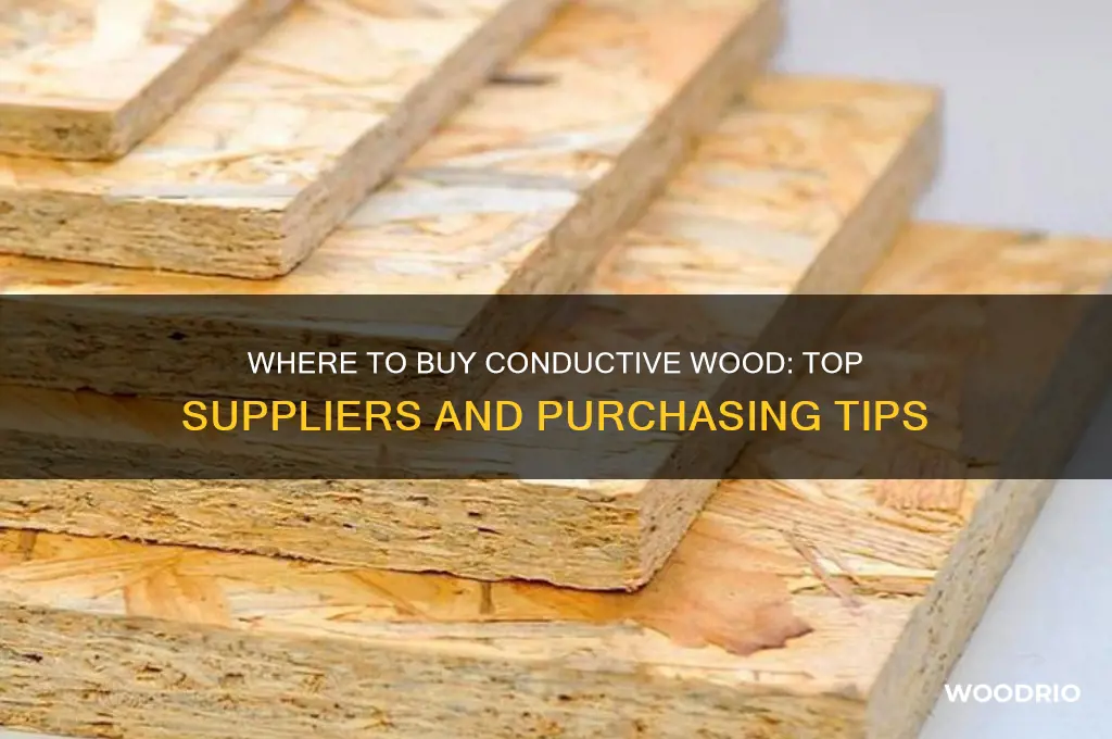 where to buy conductive wood