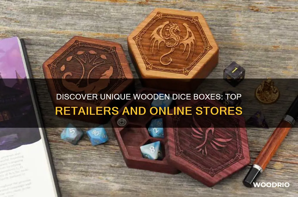 where to buy cool wood dic boxes