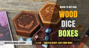 Unique Wood Dice Boxes: Top Stores for Gamers and Collectors