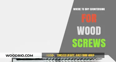 Best Places to Purchase Countersinks for Wood Screws Online & In-Store