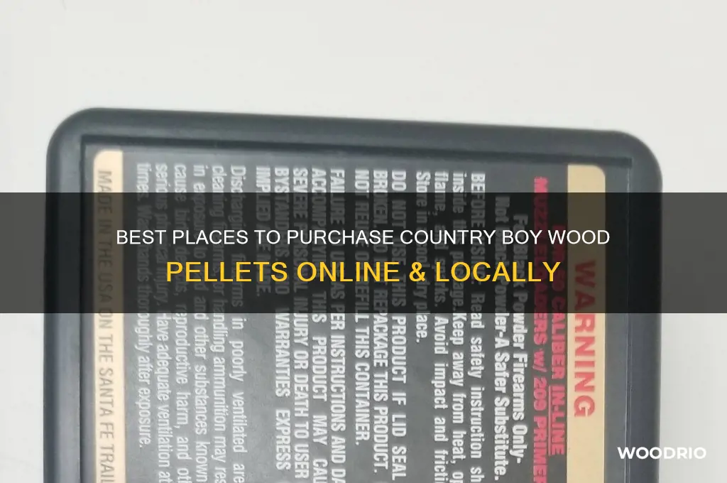 where to buy country boy wood pellets