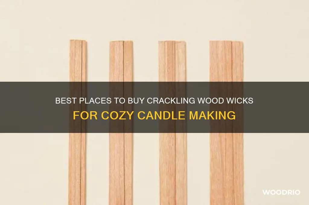 where to buy crackling wood wicks