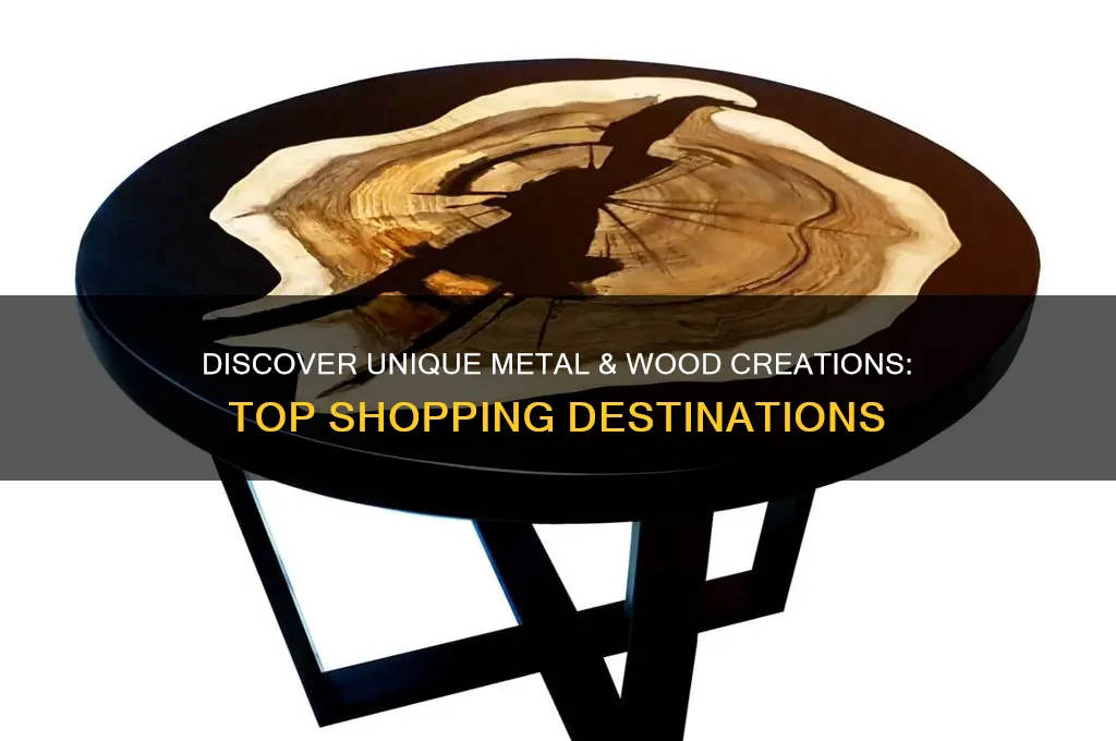where to buy creative metal & wood products