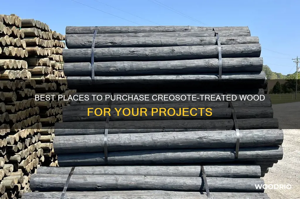 where to buy creosote wood
