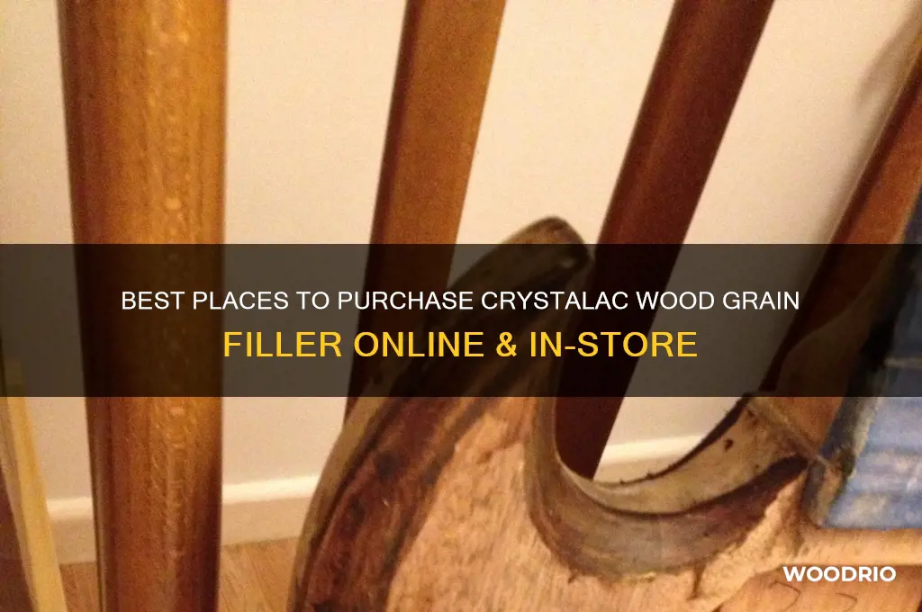 where to buy crystalac wood grain filler
