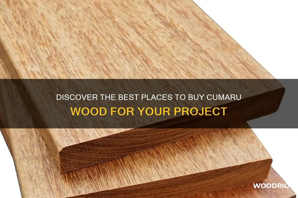 where to buy cumaru wood